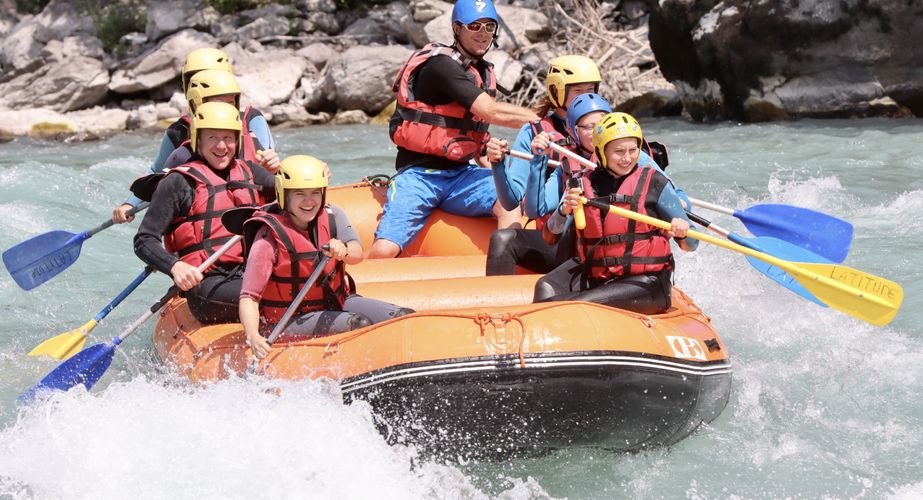 Raften in de zon Raften in de zon